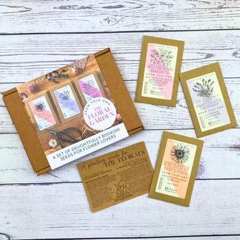 Literary Seeds: The Florals Set Of Three Seed Packets, 5 of 6