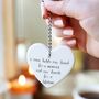 Meaningful 'Nana' Hanging Heart Decoration, thumbnail 2 of 5