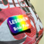 Lesbihen Bride Pride Gay Lesbian Hen Party Badges, thumbnail 6 of 8