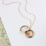 70th/ 80th Birthday Farthing Locket Necklace, thumbnail 8 of 12