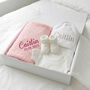 Personalised New Baby Girl Gift Set, thumbnail 1 of 11