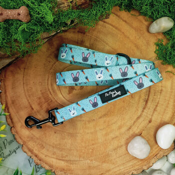 Mint Choc Chip Easter Bunny Dog Harness With Optional Set, 12 of 12