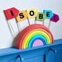 Personalised Mini Flag Custom Colour Decoration, thumbnail 8 of 11
