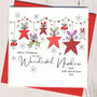 Personalised Christmas Stars Card, thumbnail 1 of 2