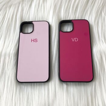 Pink Initial Phone Case, 2 of 2