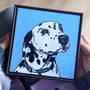 Personalised Pet Portrait Framed Tile, thumbnail 2 of 5