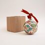 Hand Painted Floral Baubles, thumbnail 2 of 7