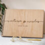 Wedding Guest Book Alternative Engraved, thumbnail 8 of 12