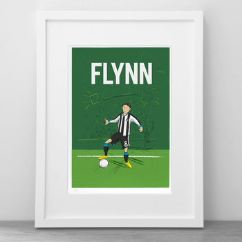 Personalised Footballer Print, 4 of 9
