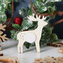 Christmas Reindeer And Snowflake Crafting Shapes, thumbnail 2 of 5