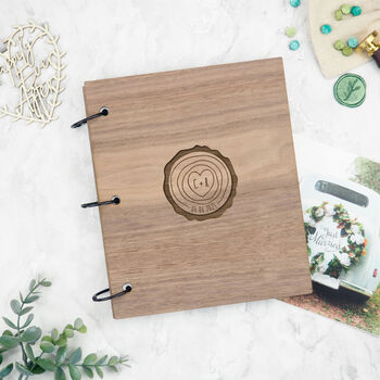 Personalised Tree Carving Scrapbook For Couples, 8 of 10