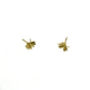Gold Mini Bee Stud Earrings, thumbnail 3 of 5