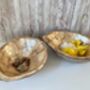 Coconut Shell Bowl With Pearlised Lining Natural Bowl, thumbnail 2 of 10