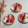 Red/Orange Ring Tree, Ring Stacker, Jewellery Dish, thumbnail 2 of 3