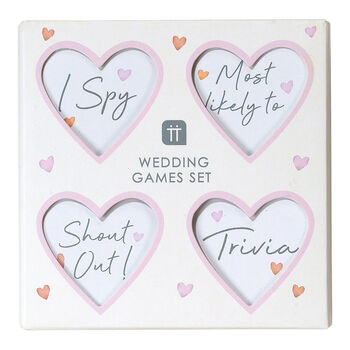 Wedding Favour Games Set Table Game Trivia, 4 of 4