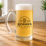 Personalised Home Bar Beer Mug, thumbnail 1 of 2