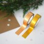 Copper Gold Washi Tape, thumbnail 2 of 6