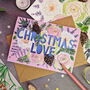 Christmas Love Luxury Papercut Christmas Card, thumbnail 2 of 6