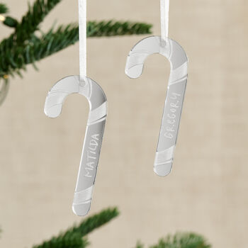 Candy Cane Christmas Decoration Set, 2 of 2