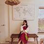 Detailed Personalised World Travel Pinboard Map, thumbnail 3 of 12