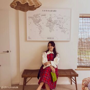 Detailed Personalised World Travel Pinboard Map, 3 of 12