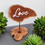 Wooden Love Tealight Holder, thumbnail 3 of 3
