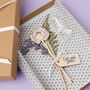 Get Well Soon Gift Wooden Flower Bouquet, thumbnail 3 of 5