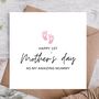 1st Mothers Day Card For Cute Mothers, thumbnail 1 of 3