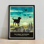 Scenic Dog Lovers Gift. Labrador Limited Edition Print, thumbnail 11 of 11