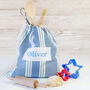 Personalised Children's Baking Set In A Striped Bag, thumbnail 4 of 12