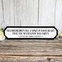 Personalised Grandchildren Welcome Acrylic Road Sign, thumbnail 5 of 5
