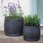 Set Of Two Ribbed Planters, thumbnail 1 of 1