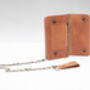 Personalised English Hide Leather Wallet With Chain, thumbnail 5 of 11