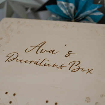 Personalised Decorations Box, 3 of 7