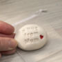 A Hug From Mum Pocket Pebble Letterbox Gift, thumbnail 6 of 6