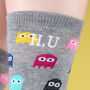 Personalised Computer Game Novelty Socks Gift For Him, thumbnail 2 of 2