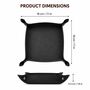 Executive Leather Velvet Desk Tray, thumbnail 11 of 12