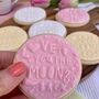 Love You To The Moon And Back Valentine Biscuit Gift, thumbnail 3 of 9