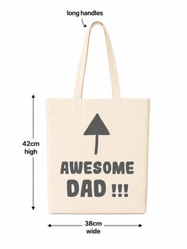 Awesome Dad Tote Bag, 2 of 2