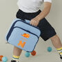 Kids Dinosaur Lunch Bag Personalised Gift, thumbnail 5 of 6
