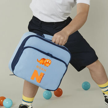 Kids Dinosaur Lunch Bag Personalised Gift, 5 of 6