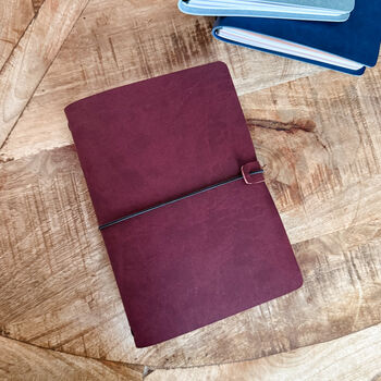 Vegan Leather Journal Cover – Customisable A5 Folio Planner System, 8 of 12