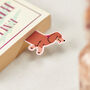 Personalised Metal Sausage Dog Bookmark, thumbnail 2 of 7