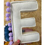 Pompom Corduroy Fabric Letters, thumbnail 6 of 9