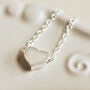 Delicate Sterling Silver Heart Necklace, thumbnail 1 of 3