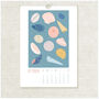 2026 Coastal Illustrated Mini Wall Calendar, thumbnail 2 of 6