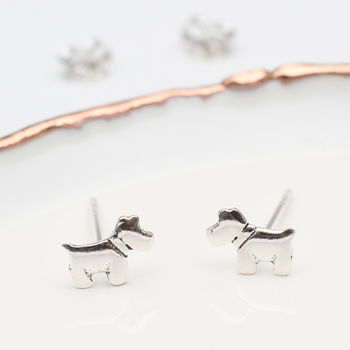 Sterling Silver Mini Animal Stud Earrings, 6 of 12