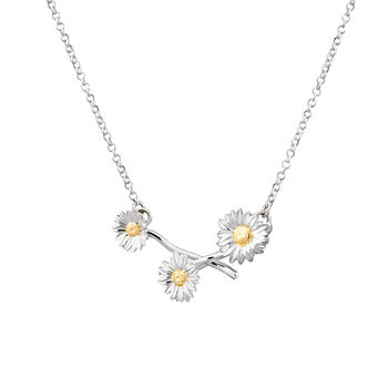 Sterling Silver Daisy Chain Necklace, 6 of 6