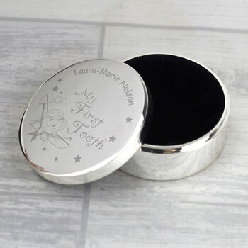 1st Tooth Fairy Personalised Trinket Box, 5 of 5