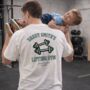 Personalised Daddy Weight Lifting Graphic Gym T Shirt, thumbnail 1 of 4
